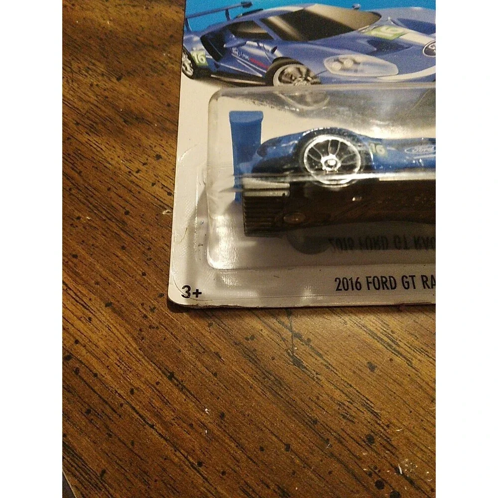 2015 hot wheels HW speed graphics 2016 Ford GT race car blue 1/10